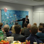 Sir Harry Burns speaks at the Junction's launch event in March 2014